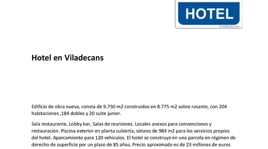 Hotel en Viladecans